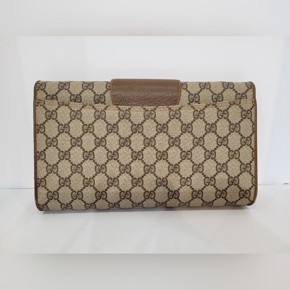 GUCCI Crosbody Bag, Clutch, Two Ways, Vintage, Prestige Condition - Picture 8 of 16